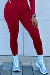 EBONY RED LEGGINGS