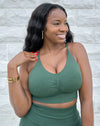 ROBIN SPORTS BRA (GREEN)