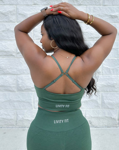 ROBIN SPORTS BRA (GREEN)