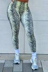 WILD SIDE SNAKE PRINT LEGGINGS