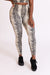 WILD SIDE SNAKE PRINT LEGGINGS